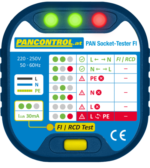 PAN Socket Tester FI